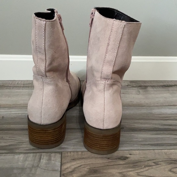 Pink leather upper boot 9 1/2 - Picture 4 of 8